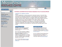 Tablet Screenshot of megapesca.com